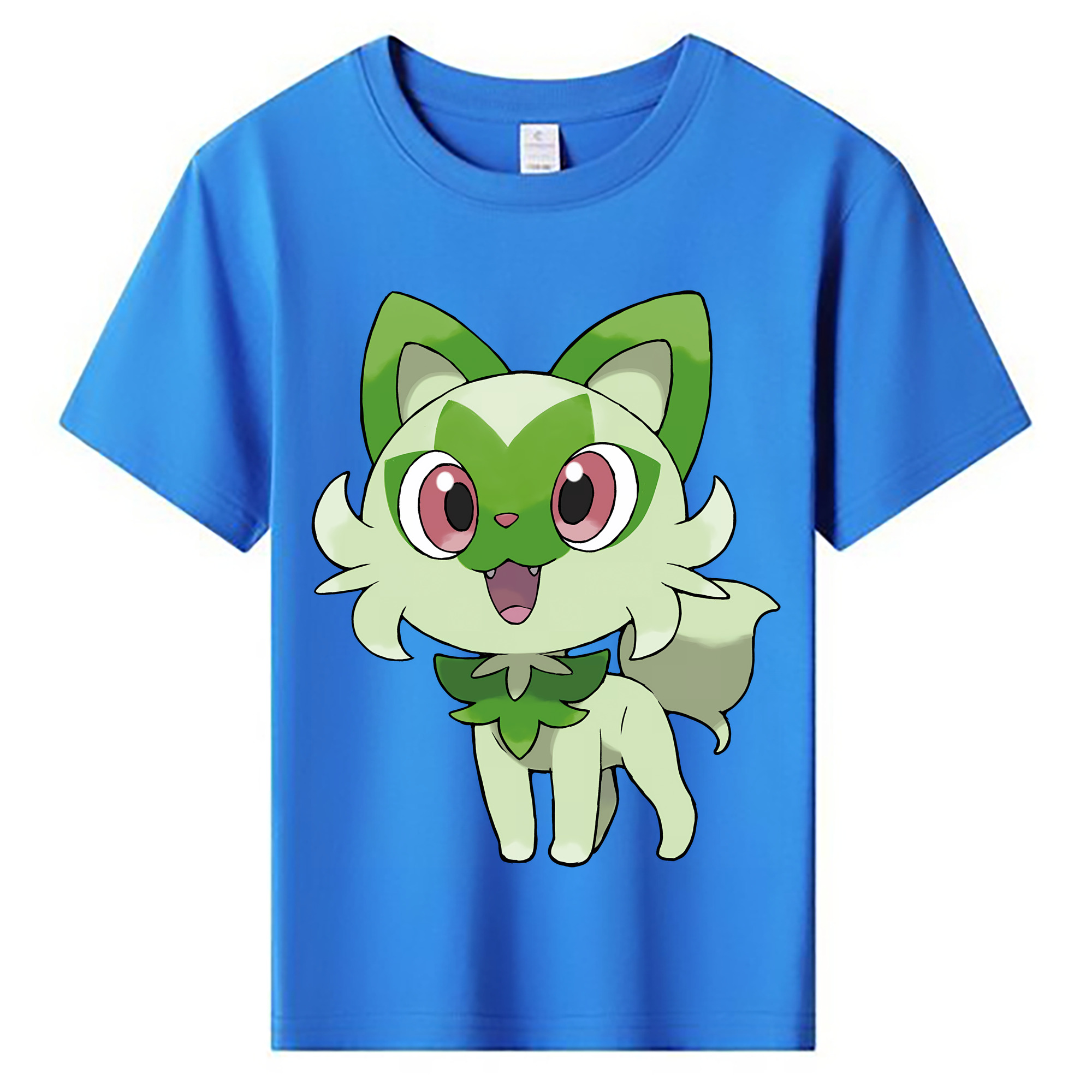 （画像用） ポケットモンスター Pokémon 綿100％キッズTシャツ（フロントプリント）